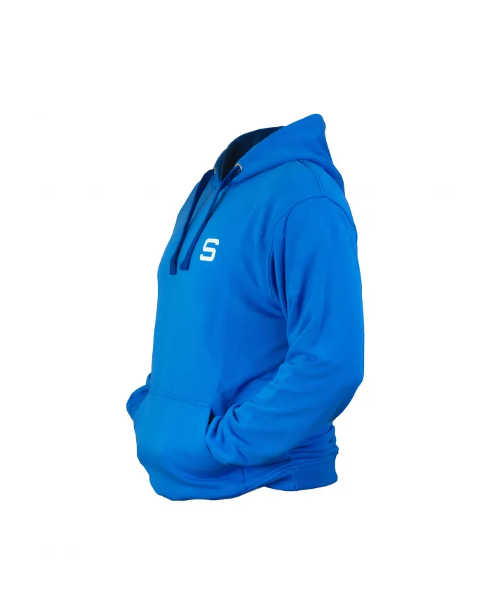 Men's SIVER Hoodie size M/L colour blue