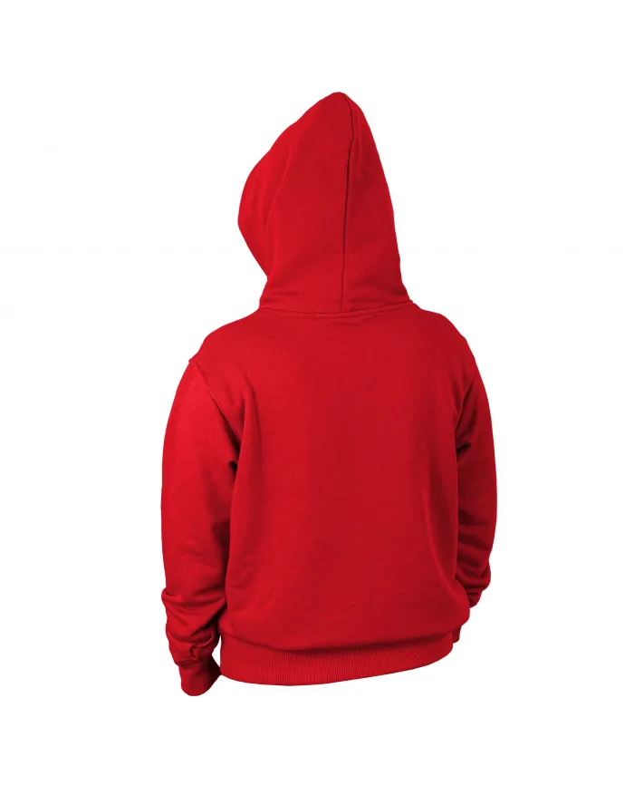 Women's SIVER Hoodie size M/L colour red