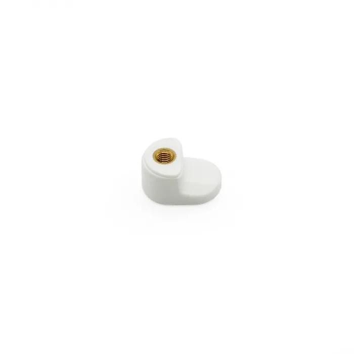 White rear mudguard hook for electric scooter