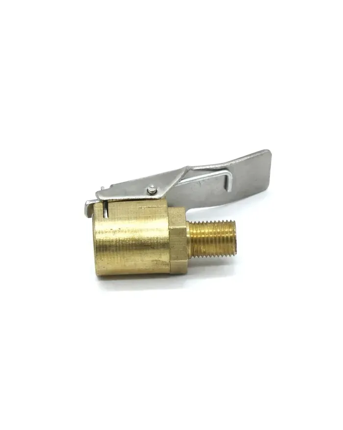 Quick-release connector, pump adapter for easy tire inflation
