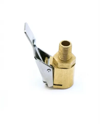 Quick-release connector, pump adapter for easy tire inflation