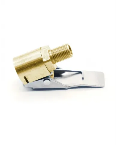 Quick-release connector, pump adapter for easy tire inflation