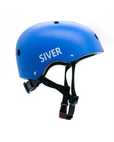 SIVER adjustable bike helmet size S blue