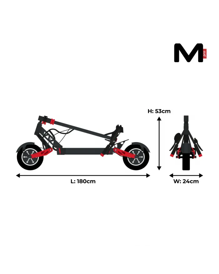 Motus PRO 10 Sport Electric Scooter 2021 2x1000W