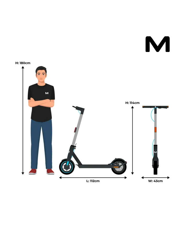 Motus Scooty 10 LITE 2022 Electric Scooter - 350W, 12.5kg
