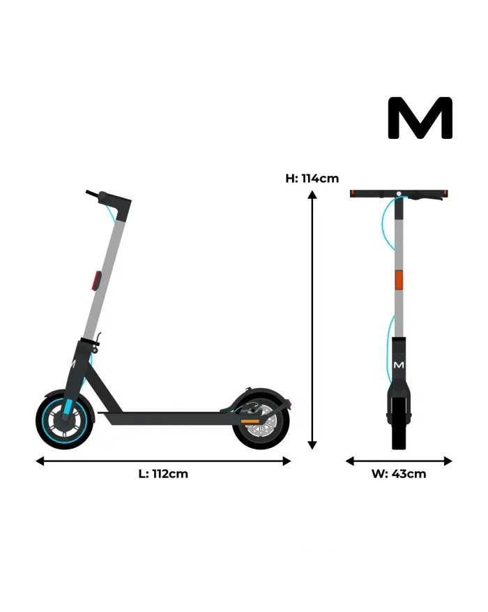 Motus Scooty 10 LITE 2022 Electric Scooter - 350W, 12.5kg
