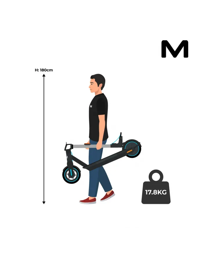 Motus Scooty 10 Electric Scooter 2022 - 350W, 35km/h