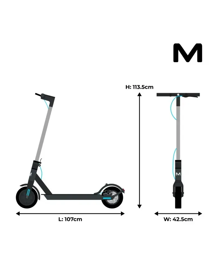 OUTLET Electric Scooter Motus Scooty 8.5 350W 25km/h [B]